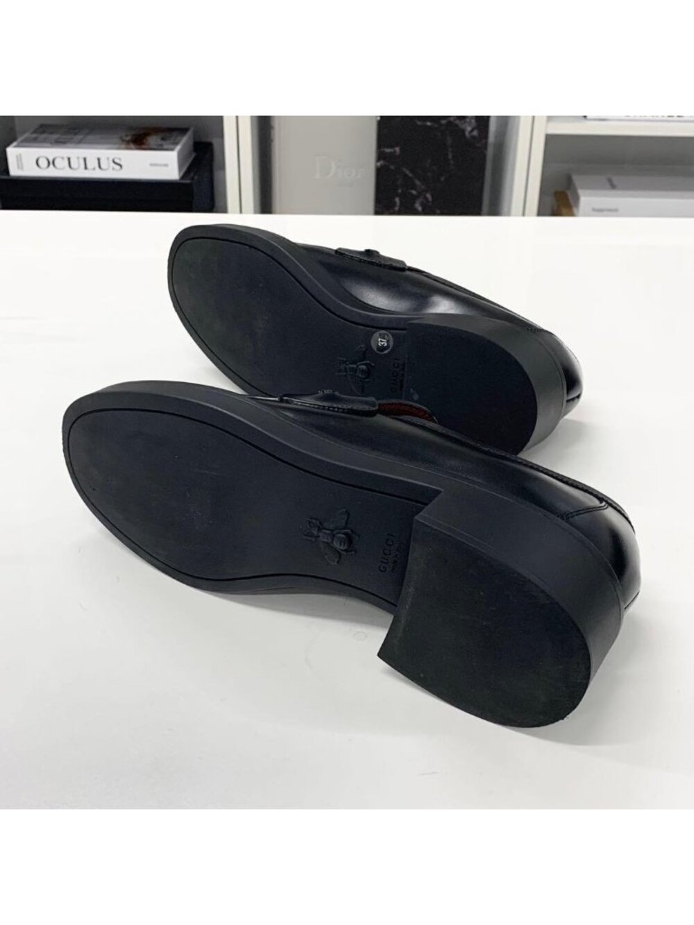 Gucci Horsebit Leather Loafers Black - Picture 7 of 10